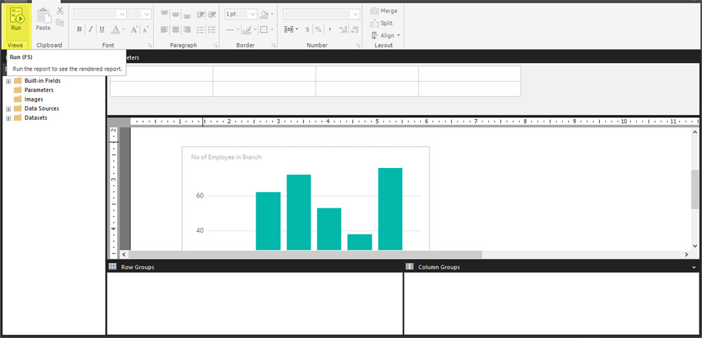 Build SSRS (RDL) Report From Microsoft Report Builder